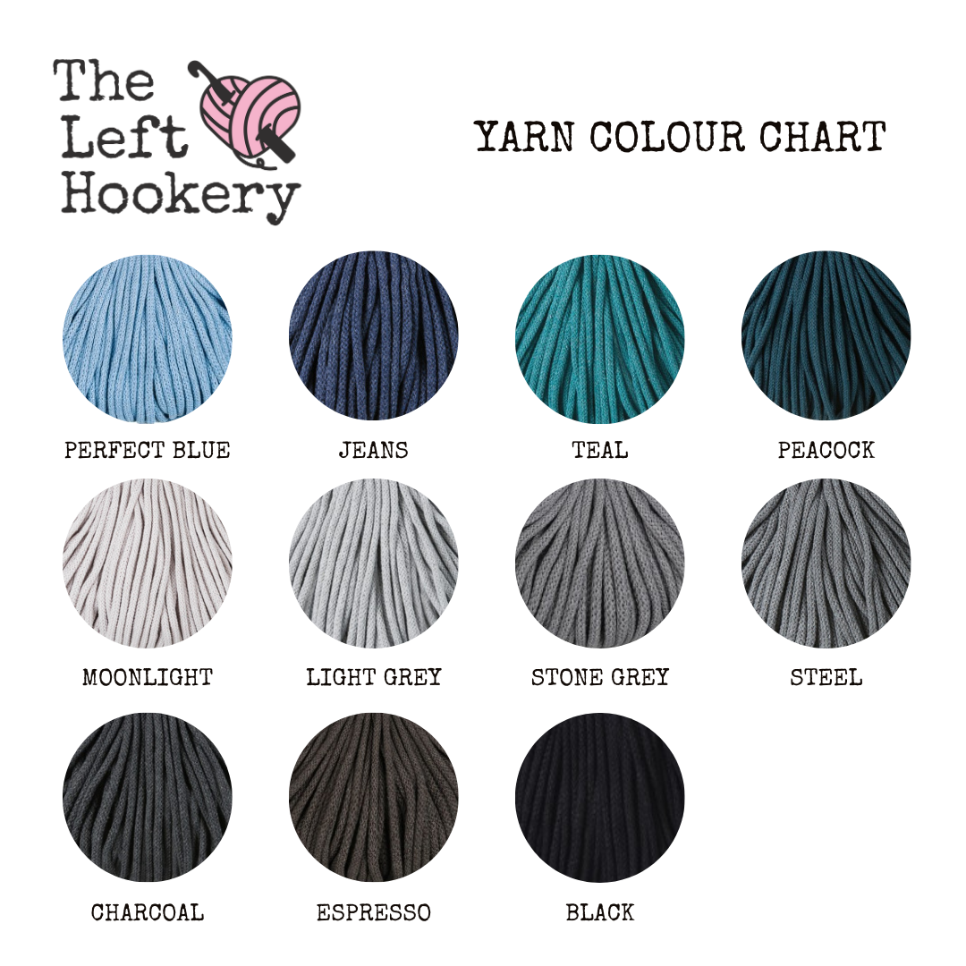 Kit de canasta de crochet de The Left Hookery