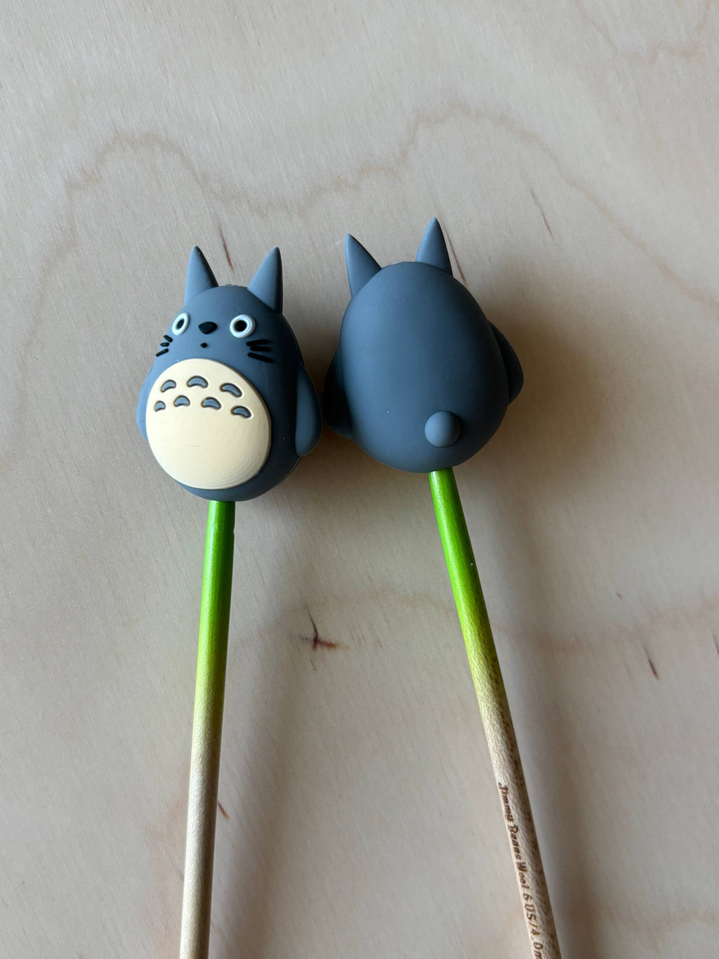 Protectores de puntas para agujas de tejer Anime Chinchilla Cat, cine, de Comma Craft Co