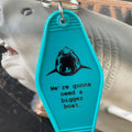 Llavero de motel: Jaws, We're gonna need a bigger boat. de The 3 Sisters Design Co.