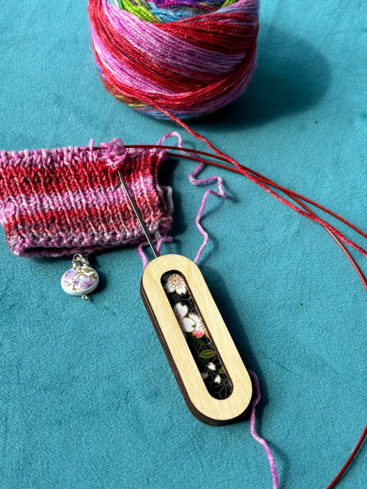 Ganchito para recoger puntos Stitch Fixer de Lemonwood
