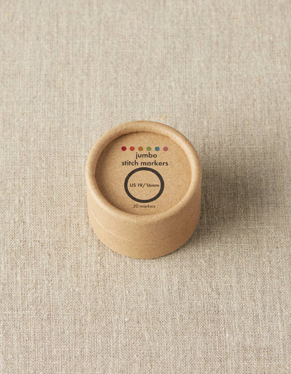 Marcadores de puntos de anillo de colores - Jumbo de Cocoknits