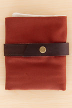 Estuche estándar de lona para agujas intercambiables: Olive de Quince & Co.