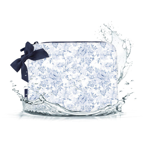 Cosmetiquera Crinkle Something Navy Bow de Case-Mate