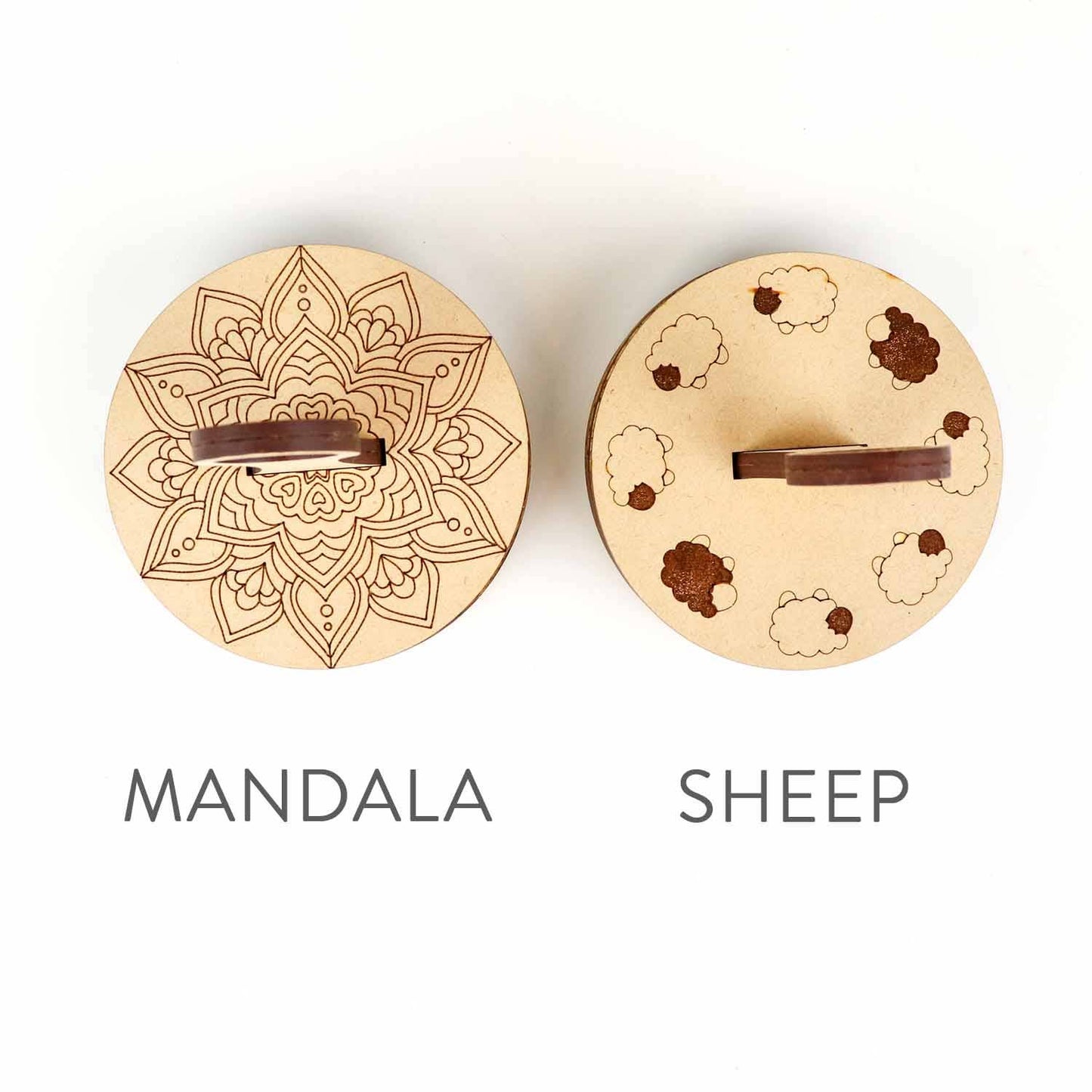 Yarn To Go Carousel – Portable Yarn Butler (No Wrist Strap): Sheep