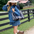 Bolsa tote Jelly Navy Bandana Bow de Case-Mate