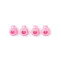 Cable Locks - Circular Needle Cord Stops: Bubble Gum / Small (up to US 4)