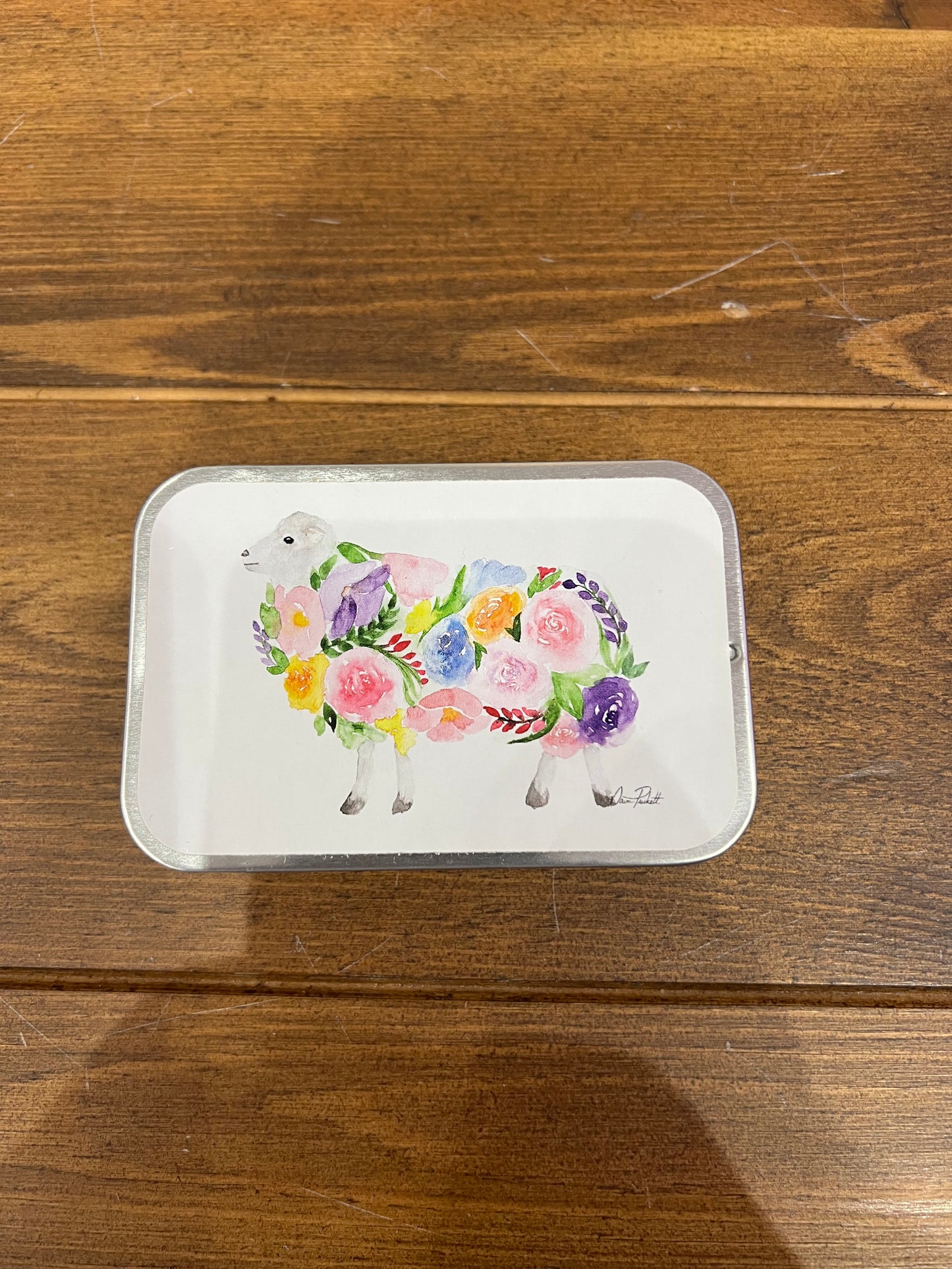 Twice Sheared Sheep: Notions Tin