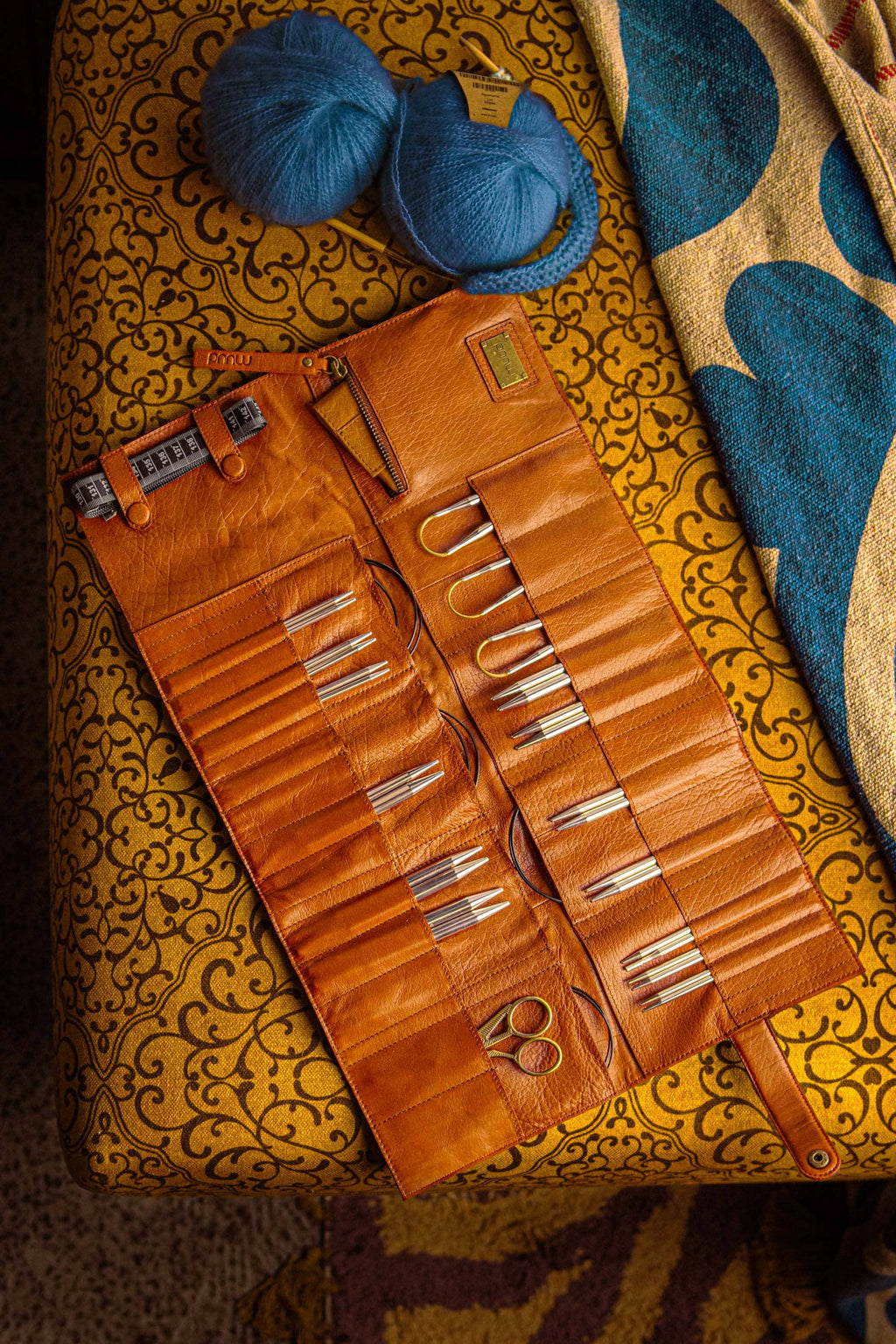 Estuche para agujas Stockholm XL: Black / Talla única de Muud