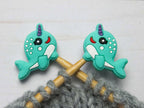 Narwhal | Protectores de puntas Stitch Stoppers de Fox & Pine Stitches