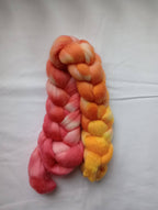 Hand Dyed Roving - Corriedale - 100 gram Braids by HMLLOYD MERCANTILE LLC