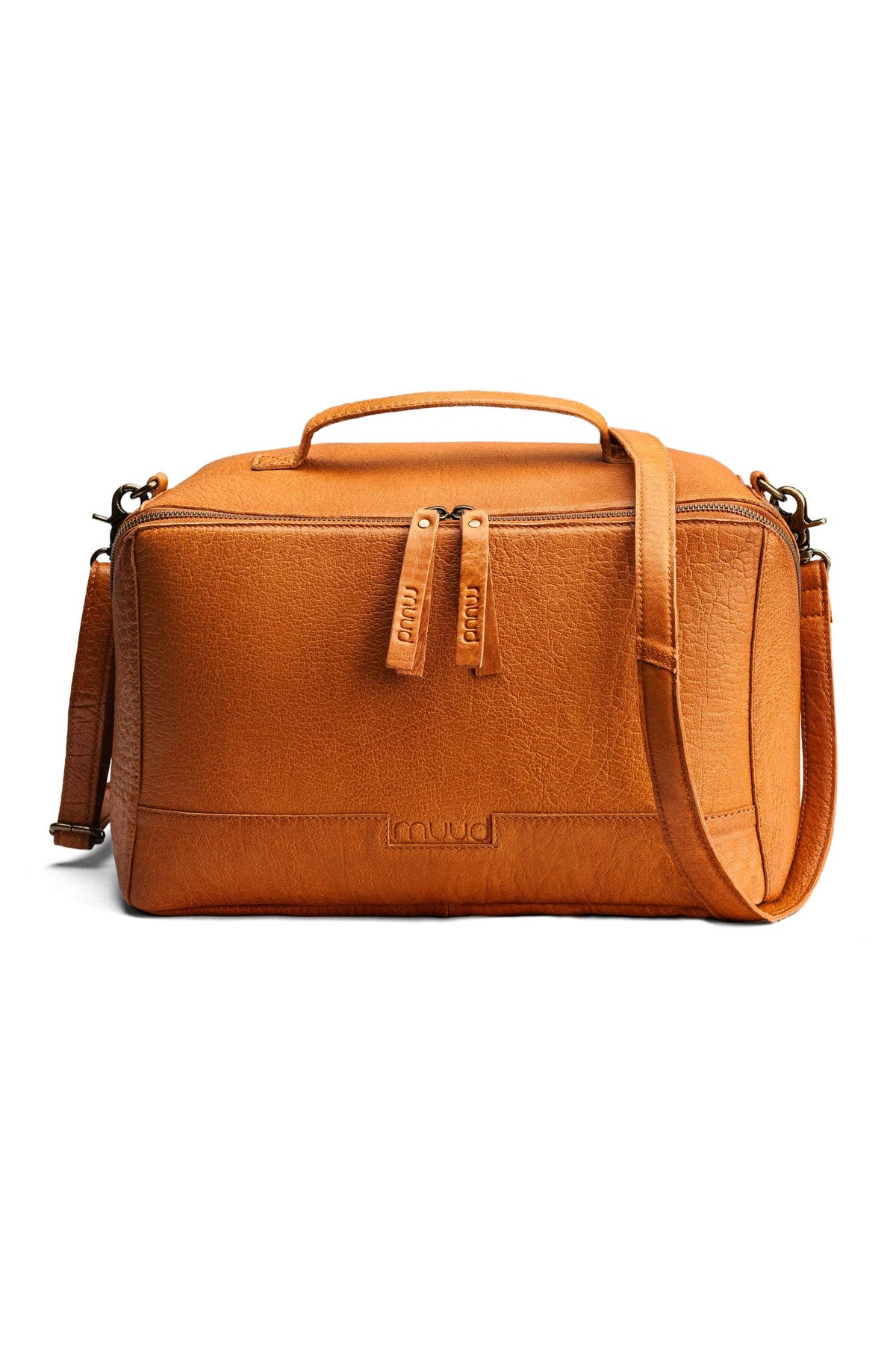 Bolsa para proyectos Cleo XL: Rich Brown / Talla única de Muud