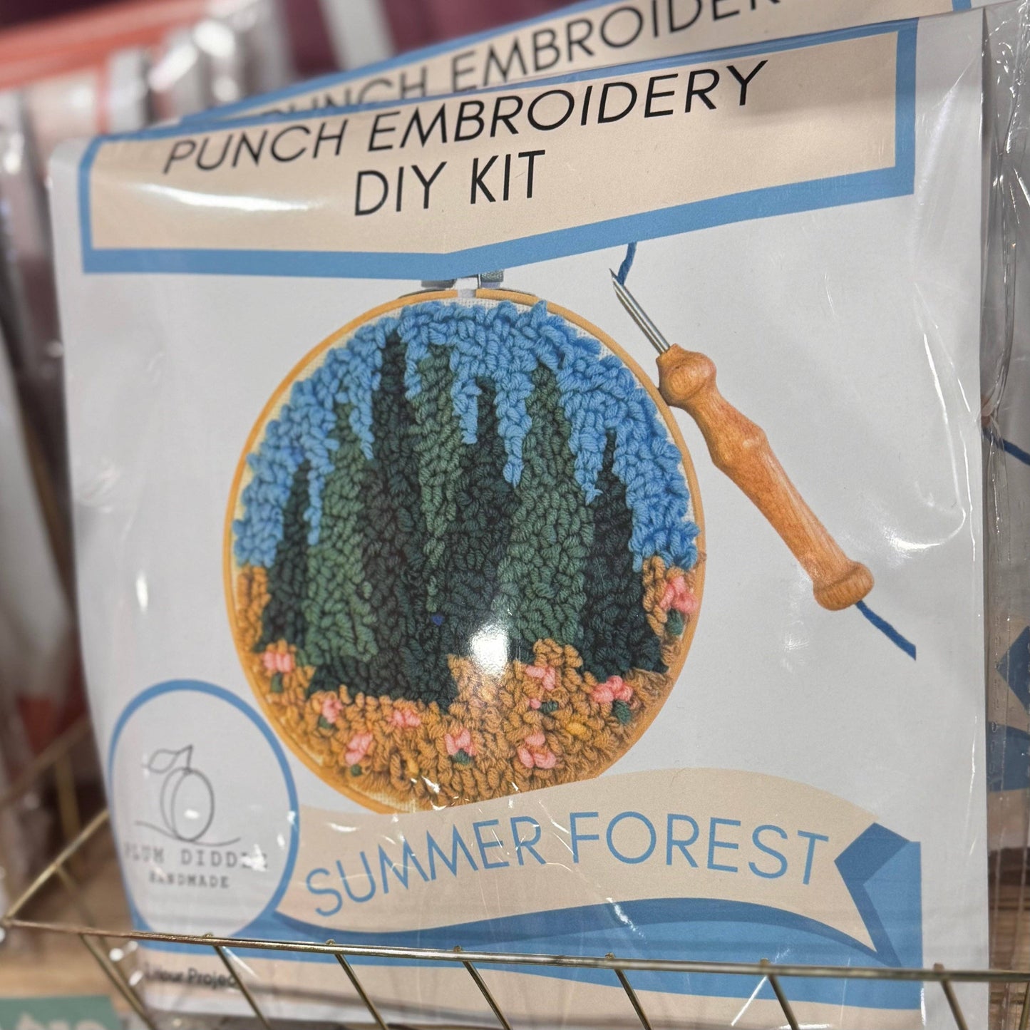Summer Forest DIY Punch Embroidery Kit