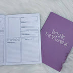 Inserto B6 para diario de reseñas de libros de The HoneyBShop
