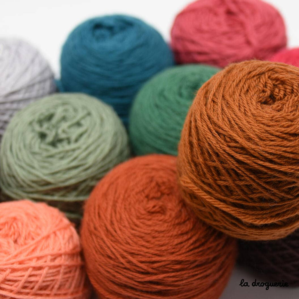Estambre para tejer Supernatural (lana merino): Tea rose de LA DROGUERIE