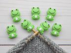 Little Frog | Topes de puntos (Stitch Stoppers) para tejer de Fox & Pine Stitches