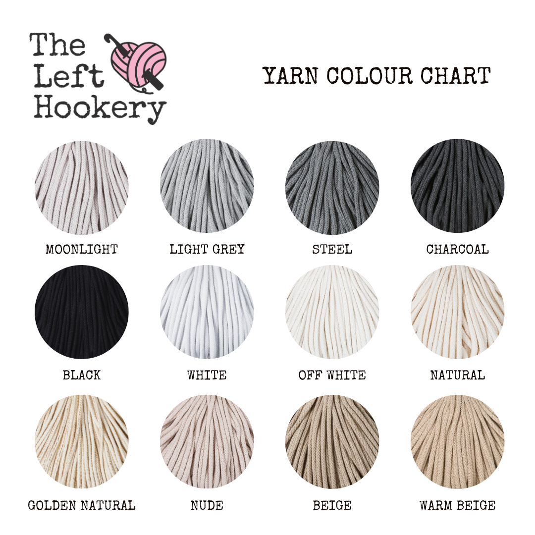 Crochet Basket Kit: Pastel Pink