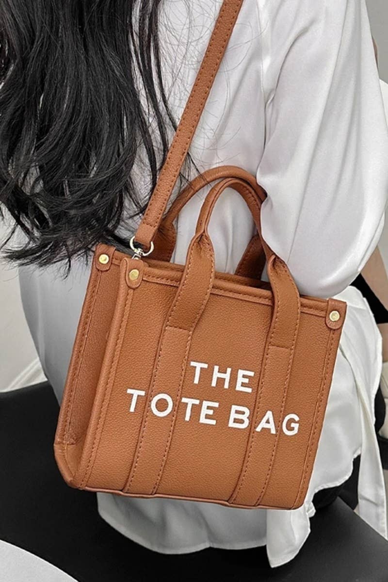 The Tote Bag w/ Shoulder Strap: WHITE