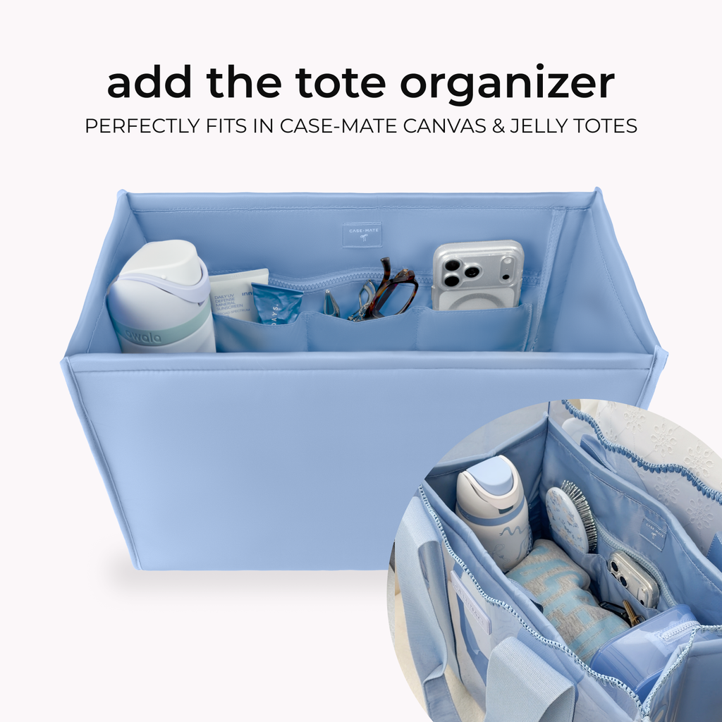 Bolsa tote Jelly Carolina Blue Crochet Wave de Case-Mate
