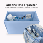Bolsa tote Jelly Carolina Blue Crochet Wave de Case-Mate
