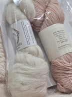 Bufanda Stay Toasty, Carnation/Blanc
