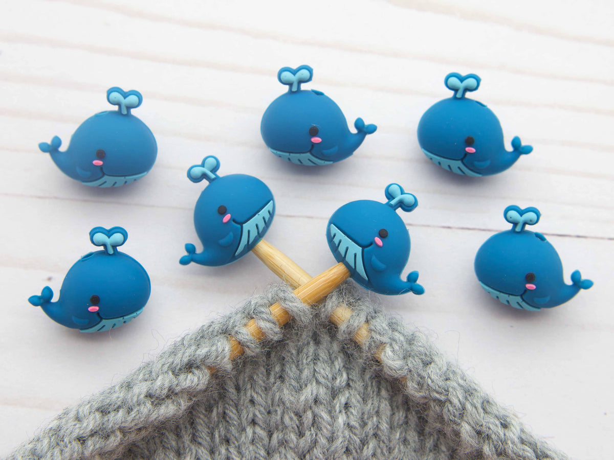 Little Whale | Protectores de puntas Stitch Stoppers de Fox & Pine Stitches