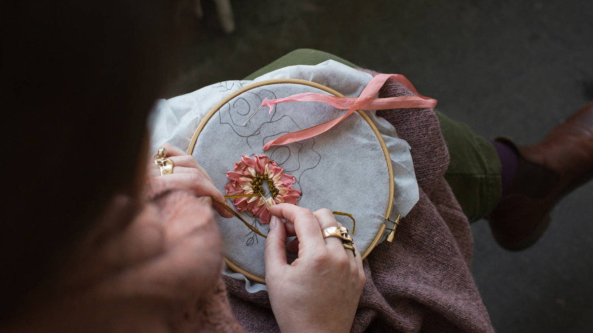 Embroidery on Knits: English by Laine Publishing