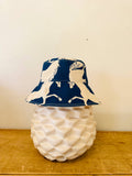 Bucket Hat – Lorton Limoge: Blue / Large by Erin Flett