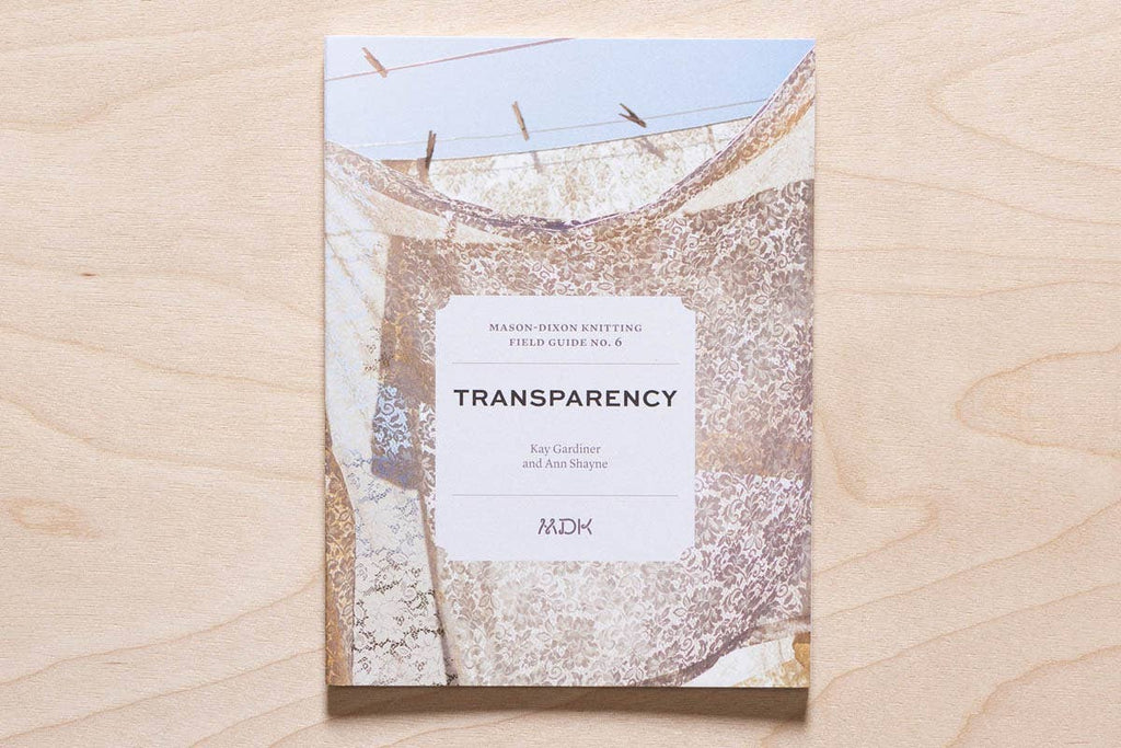 MDK Field Guide No. 6: Transparency - Tapa blanda, mayoreo de Modern Daily Knitting