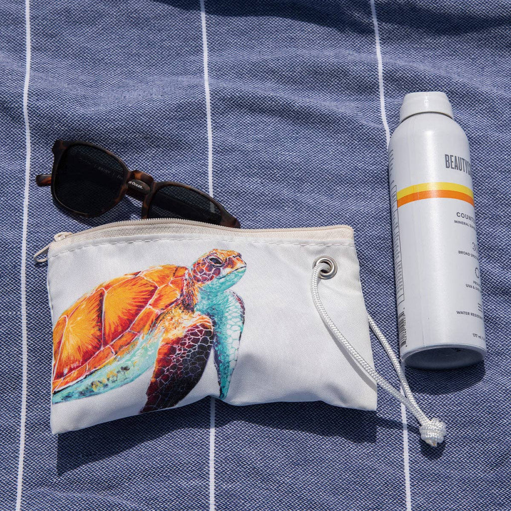 Bolsito de muñeca Multicolor Sea Turtle de Sea Bags