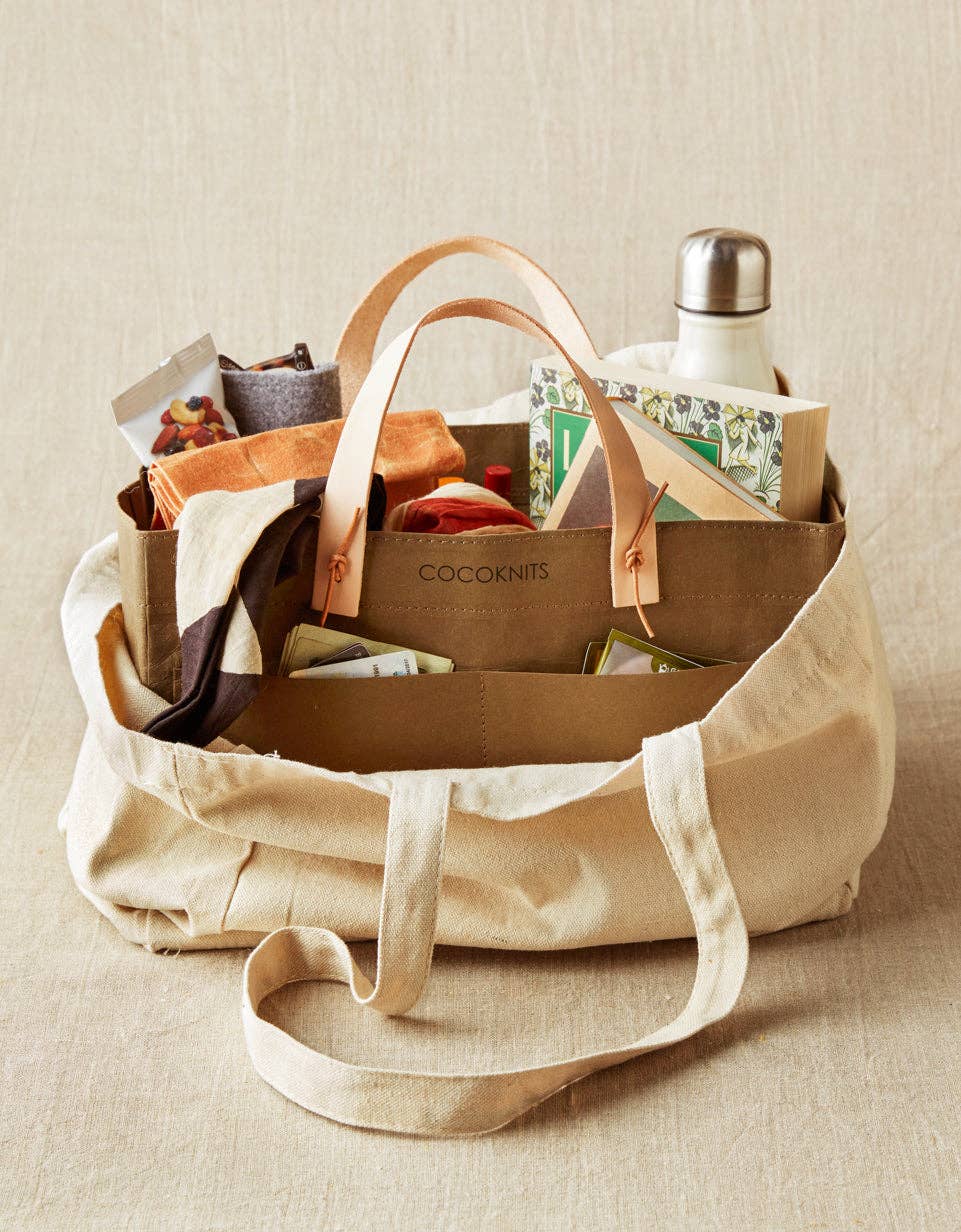Organizador Kraft Caddy - Olive de Cocoknits