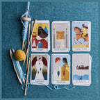 Yarn Tarot: For Crocheters, Knitters, Spinners, and Weavers de Mixed Media Resources LLC