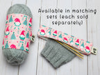 Festive Gnome | Portaagujas de doble punta de Fox & Pine Stitches