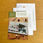 Driving Home for Christmas - Cross Stitch Kit by Love Poppet