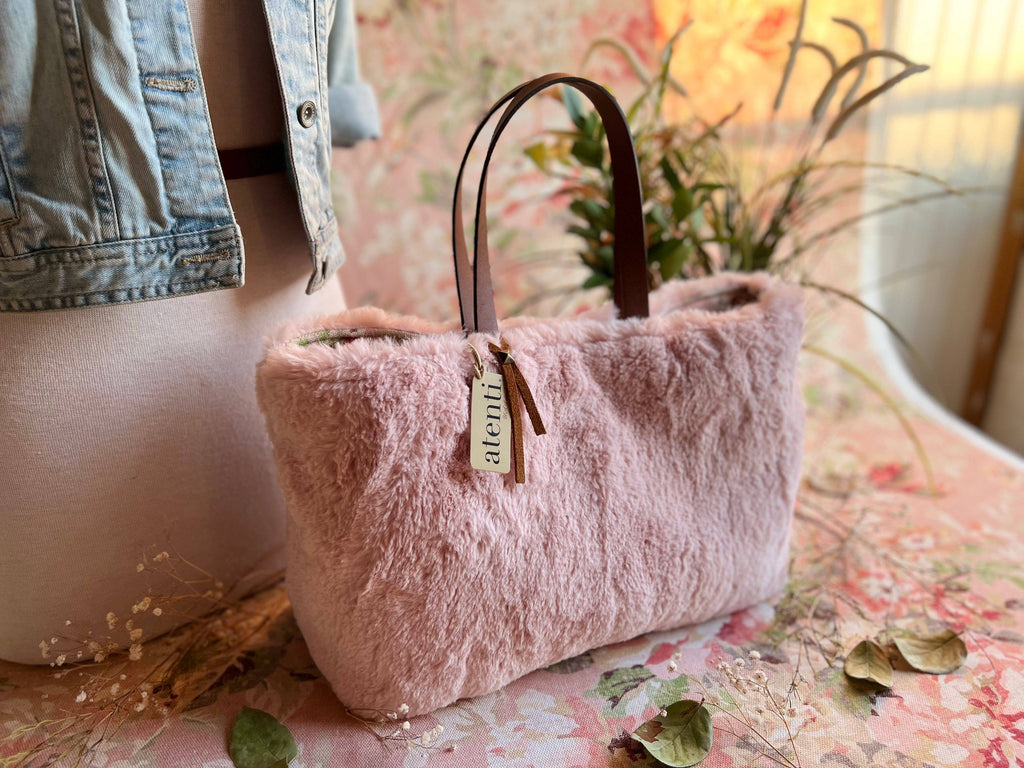 Himalaya Divina; USA made handbag and small project bag by Atenti