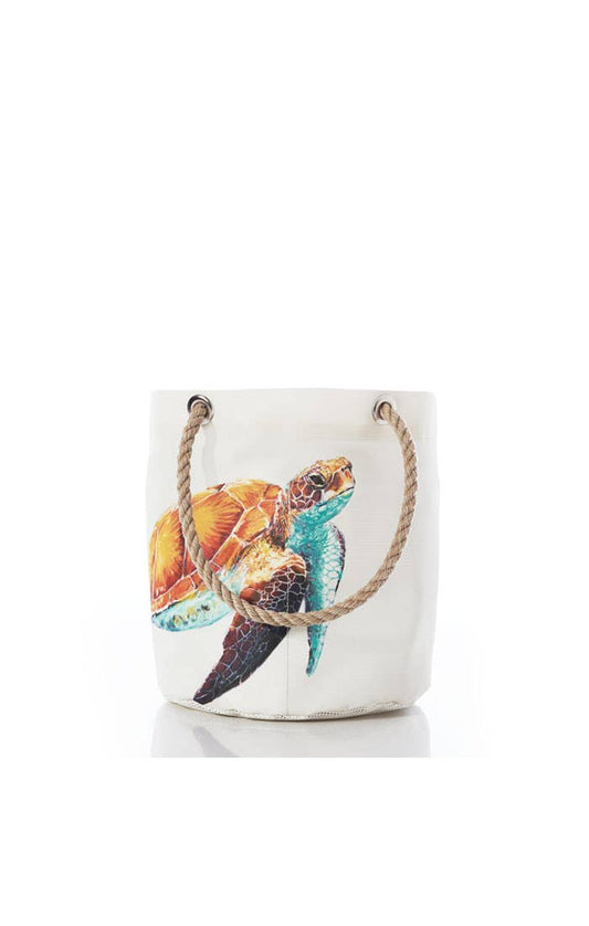 Multicolor Sea Turtle Beachcomber Bucket