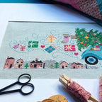 Driving Home for Christmas - Cross Stitch Kit by Love Poppet