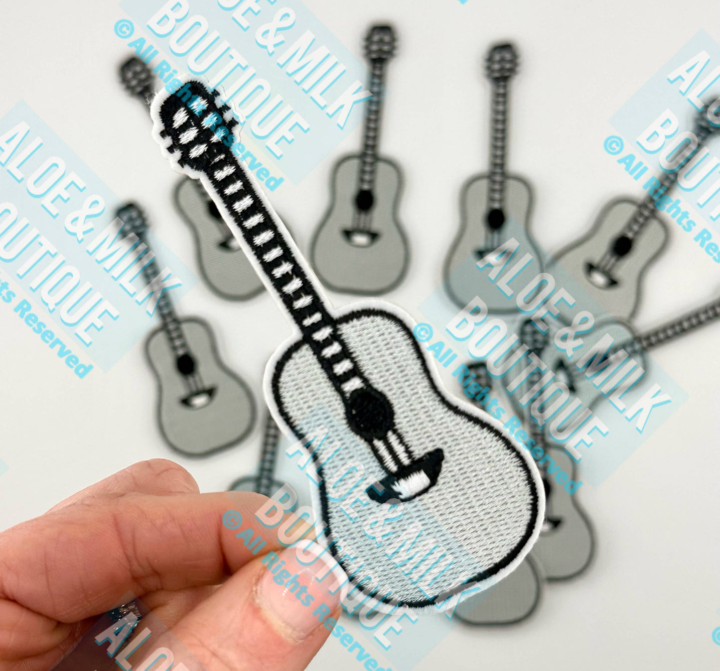 Guitar patch, music patches, electric guitars, nashville, : Pink