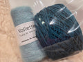 Bufanda Sophie de Petite Knit, Teal and Ocean Shimmer