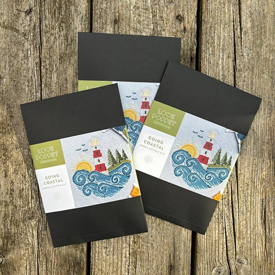 Going Coastal - Kit de punto de cruz de Love Poppet