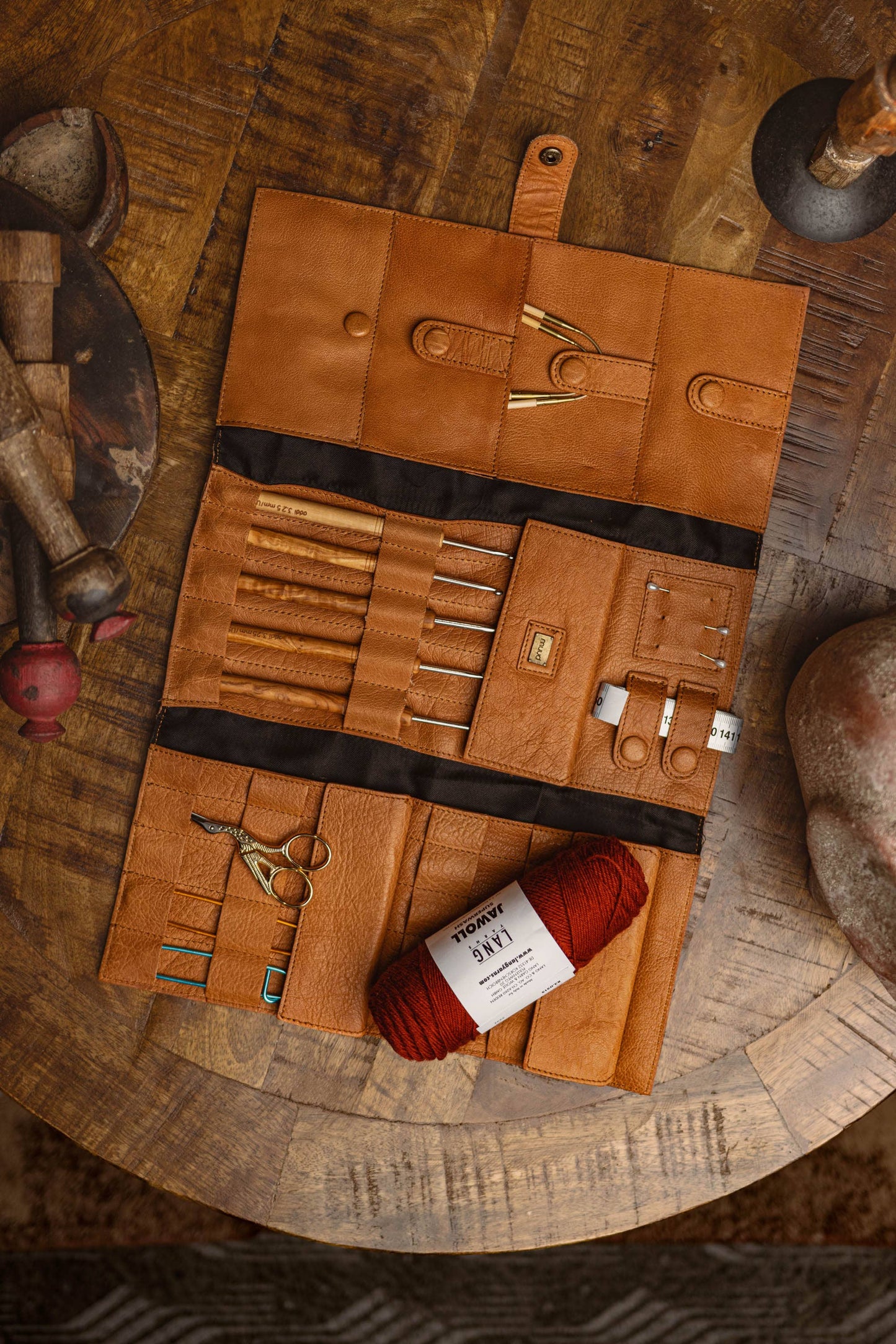 Lucy Needle Organiser: Whisky / One size