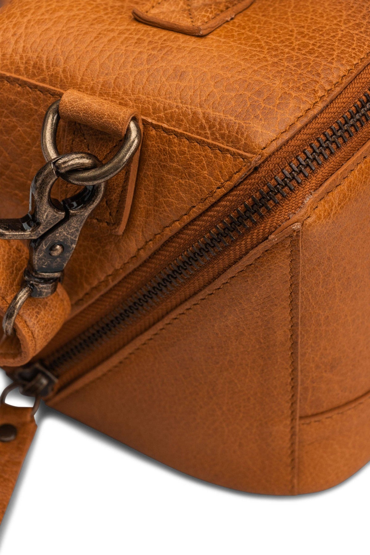 Bolsa cruzada Cleo: Whisky / Talla única de Muud