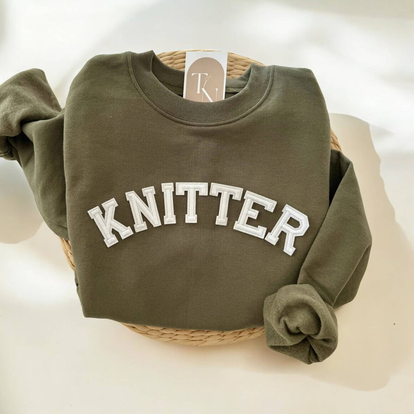 KNITTER Sweatshirt, Knitting Sweater