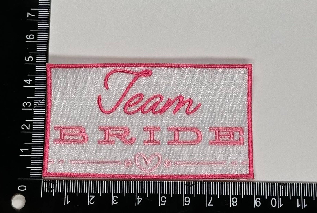 Parches Team Bride, team bride, parche de boda, despedida de soltera de Aloe and Milk Boutique