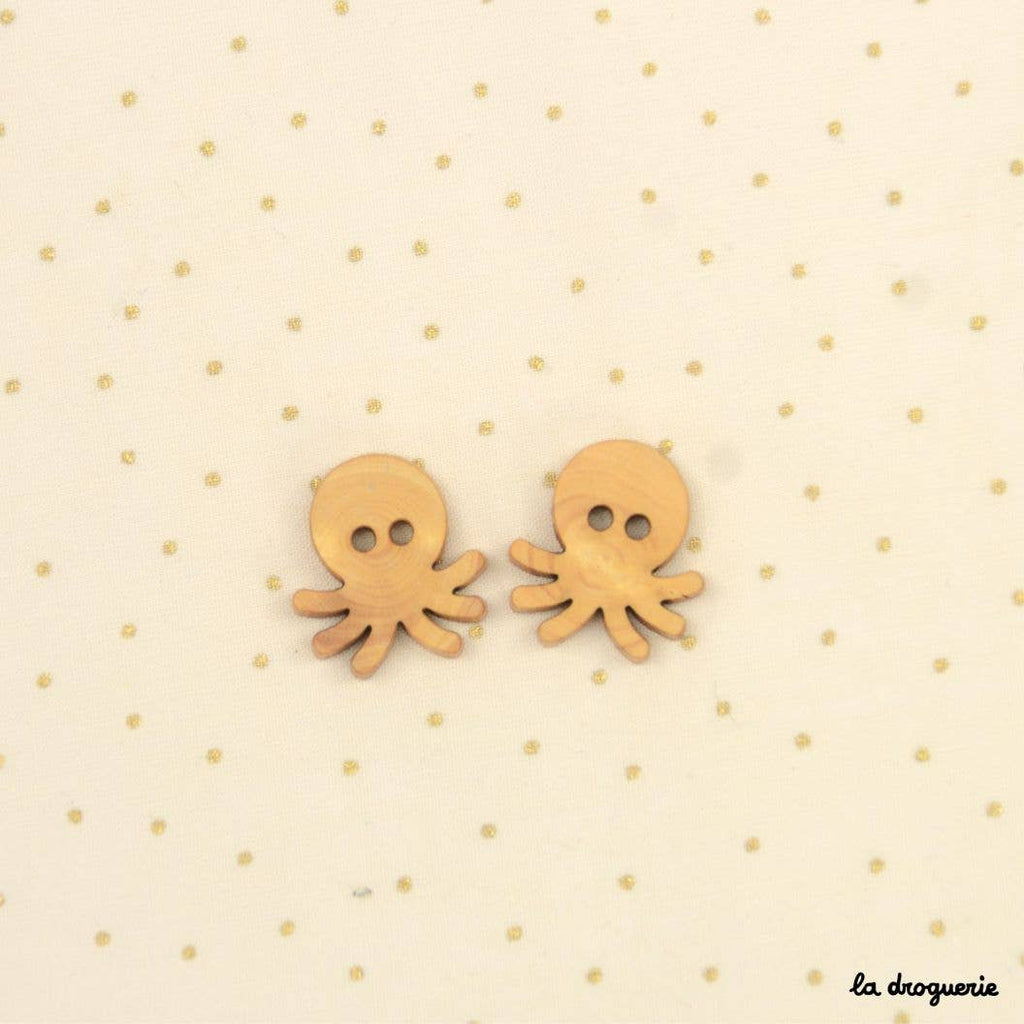 Botón "Buis Our Animal Friends Octopus" de 20 mm de LA DROGUERIE