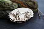 Deer in Forest Knitting and Crochet Row Counter by Sunrise Grove