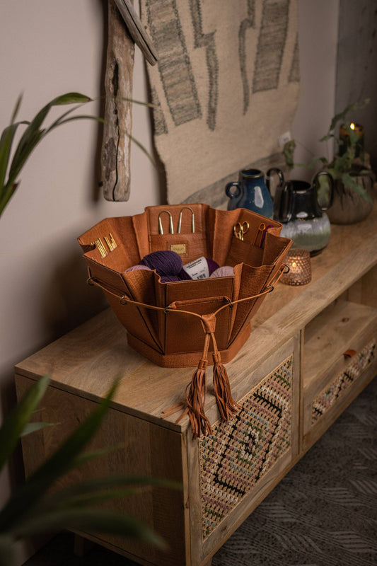 Evita XL Project Bag: Whisky / One size
