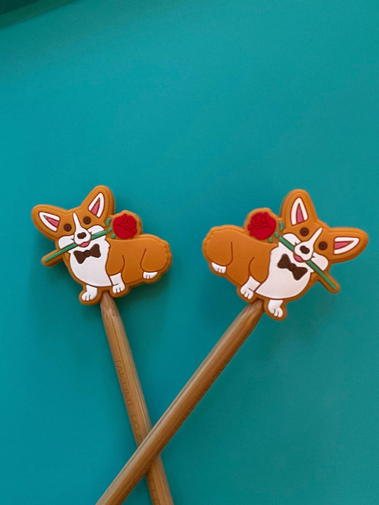 Corgi Dog Cute Animal Valentine's Day Gifts for Knitters