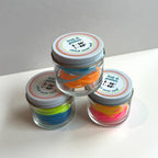Knitting Stitch Saver Cords: Yellow & Pink by Knit & Gather