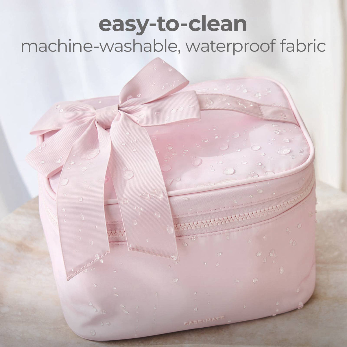 Estuche de maquillaje Train Case Ballet Pink de Case-Mate