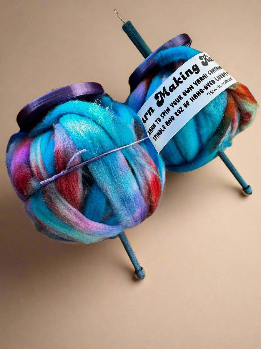 Yarn Making Kit by FlockFest Fiber Arts